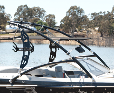 wakeboard tower fishing rod holder